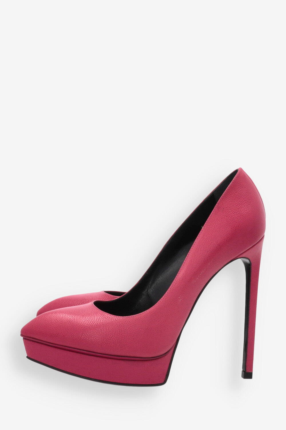 Saint Laurent Pinke Heels weniger schatten