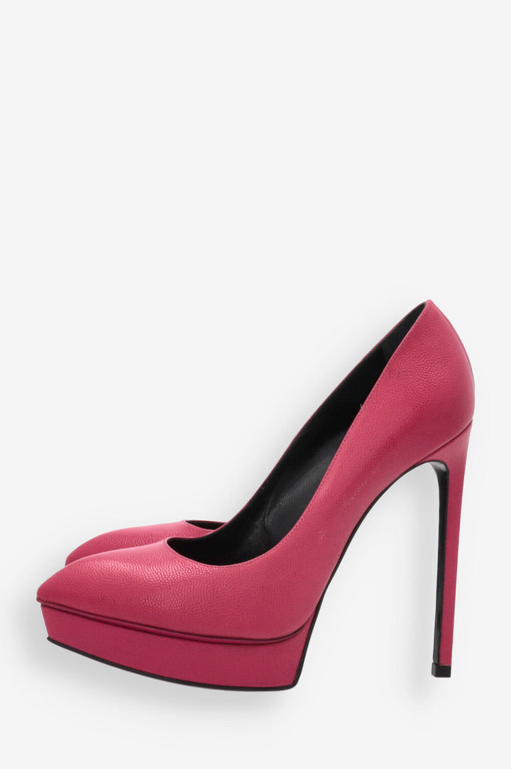Saint Laurent Pinke Heels weniger schatten