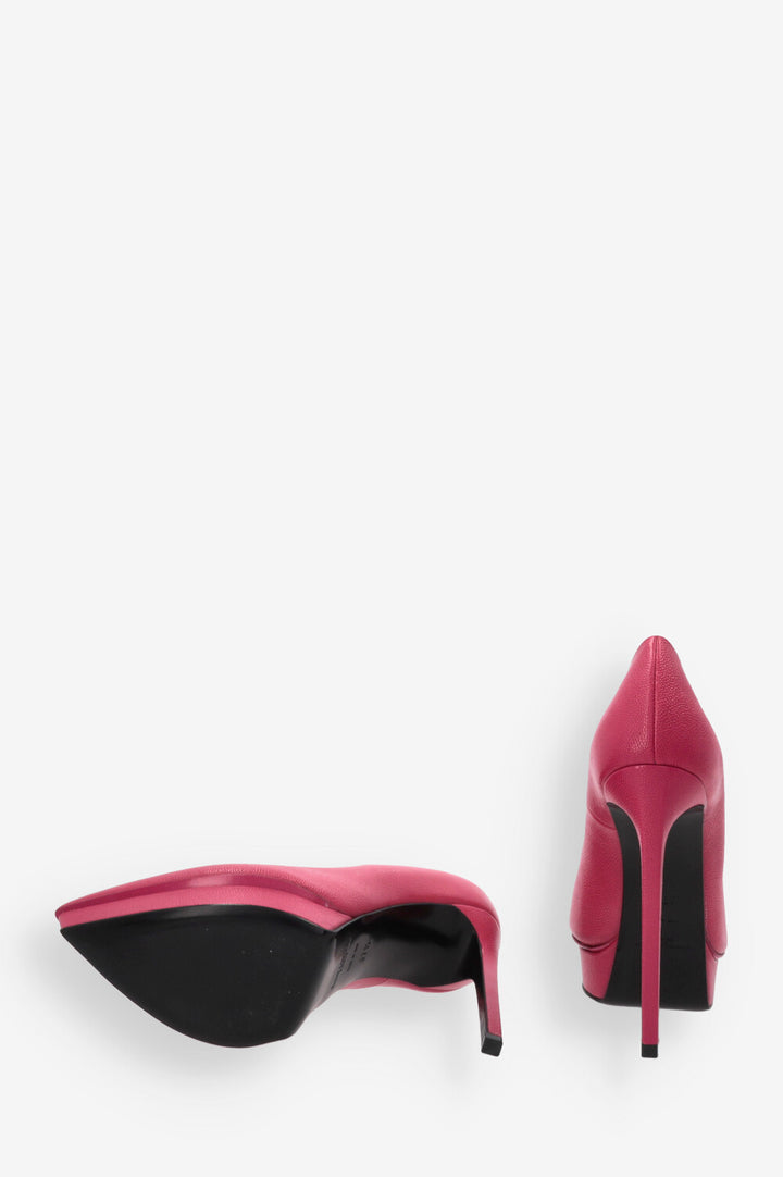 Saint Laurent Pinke Heels weniger schatten