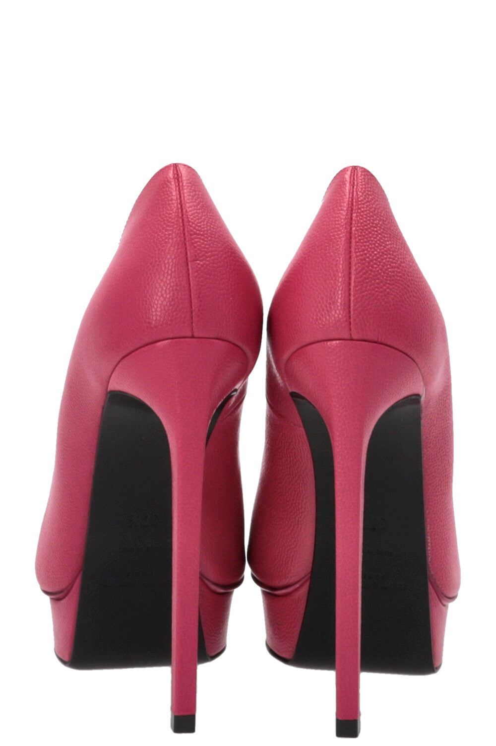 SAINT LAURENT Janis Plateau Heels Pink