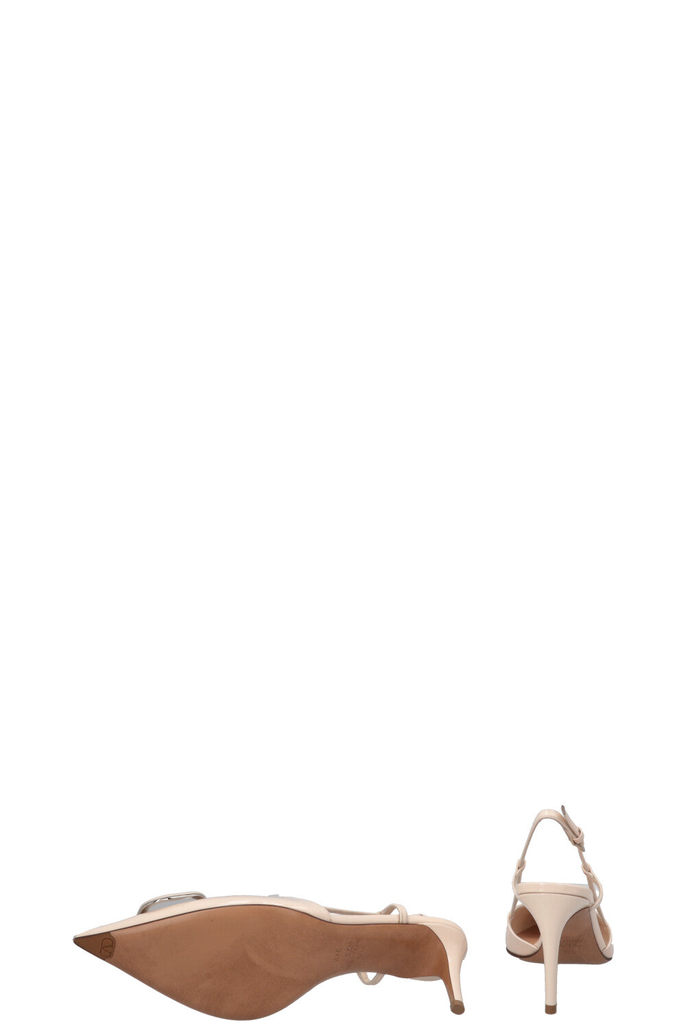 VALENTINO VLogo Heels Patent Nude
