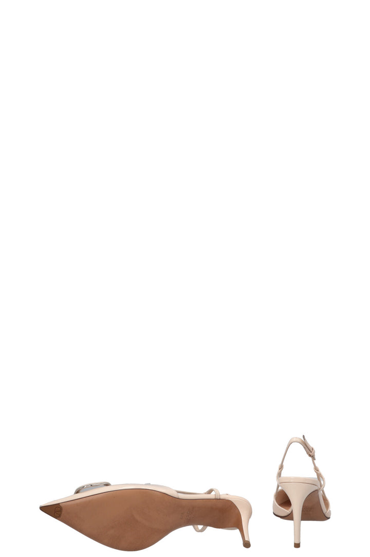 VALENTINO VLogo Heels Patent Nude