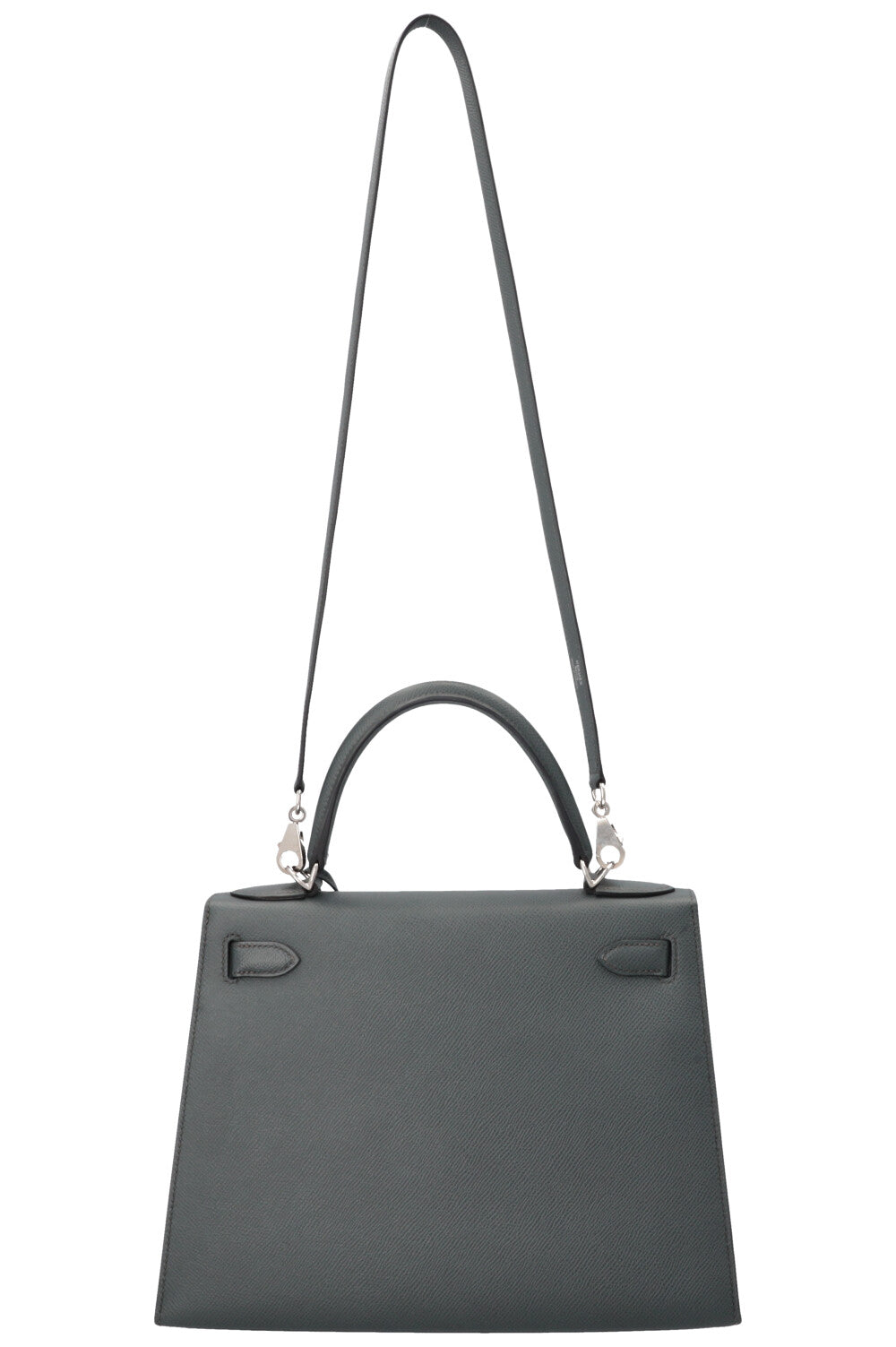 HERMÈS Kelly Sellier 28 Epsom Bleu Orage