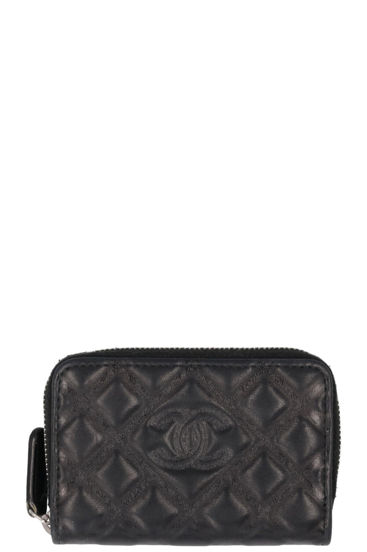 Portefeuille Zippy Card Chanel Noir