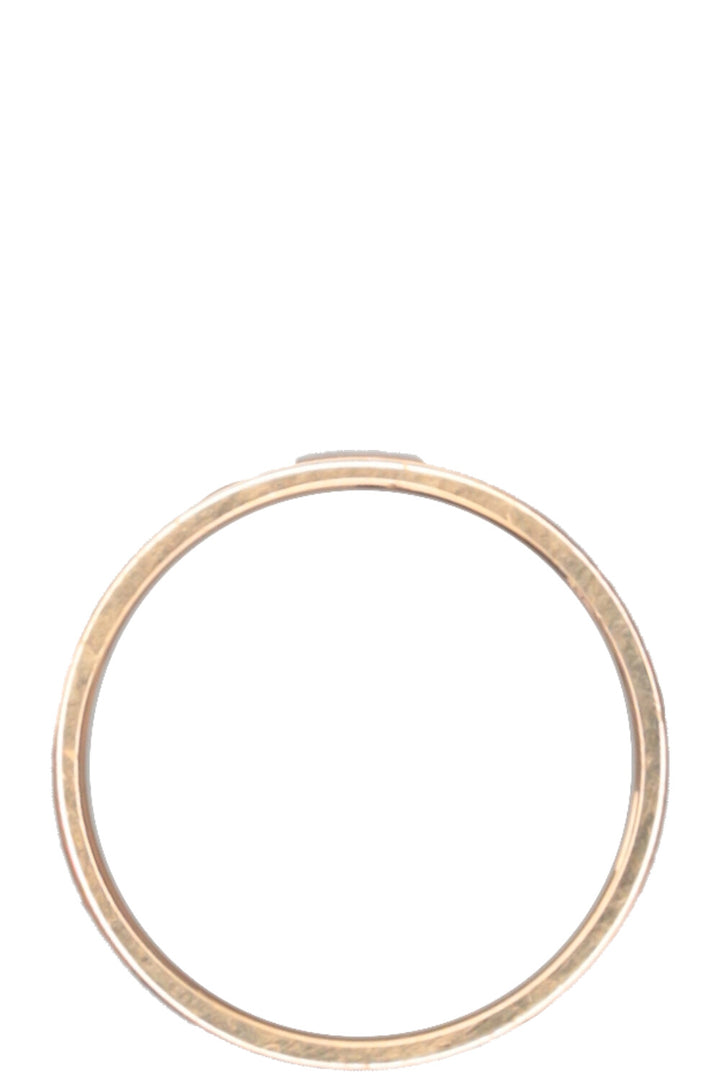 HERMÈS H D'Ancre Ring 18k Rose Gold