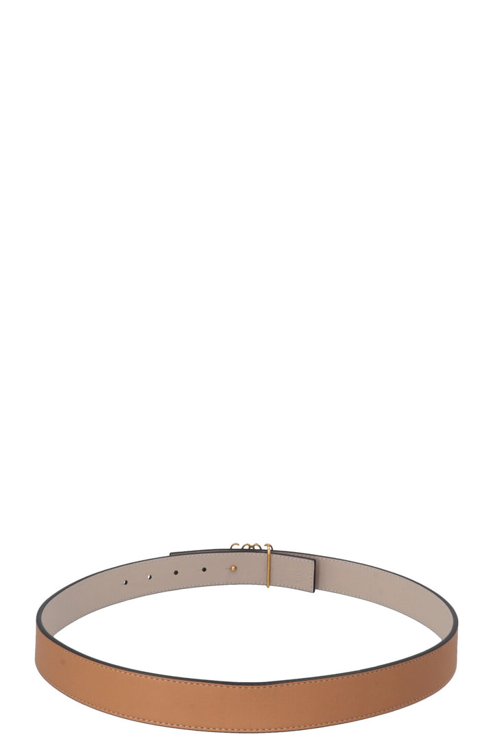 LOEWE Reversible Anagram Belt Brown