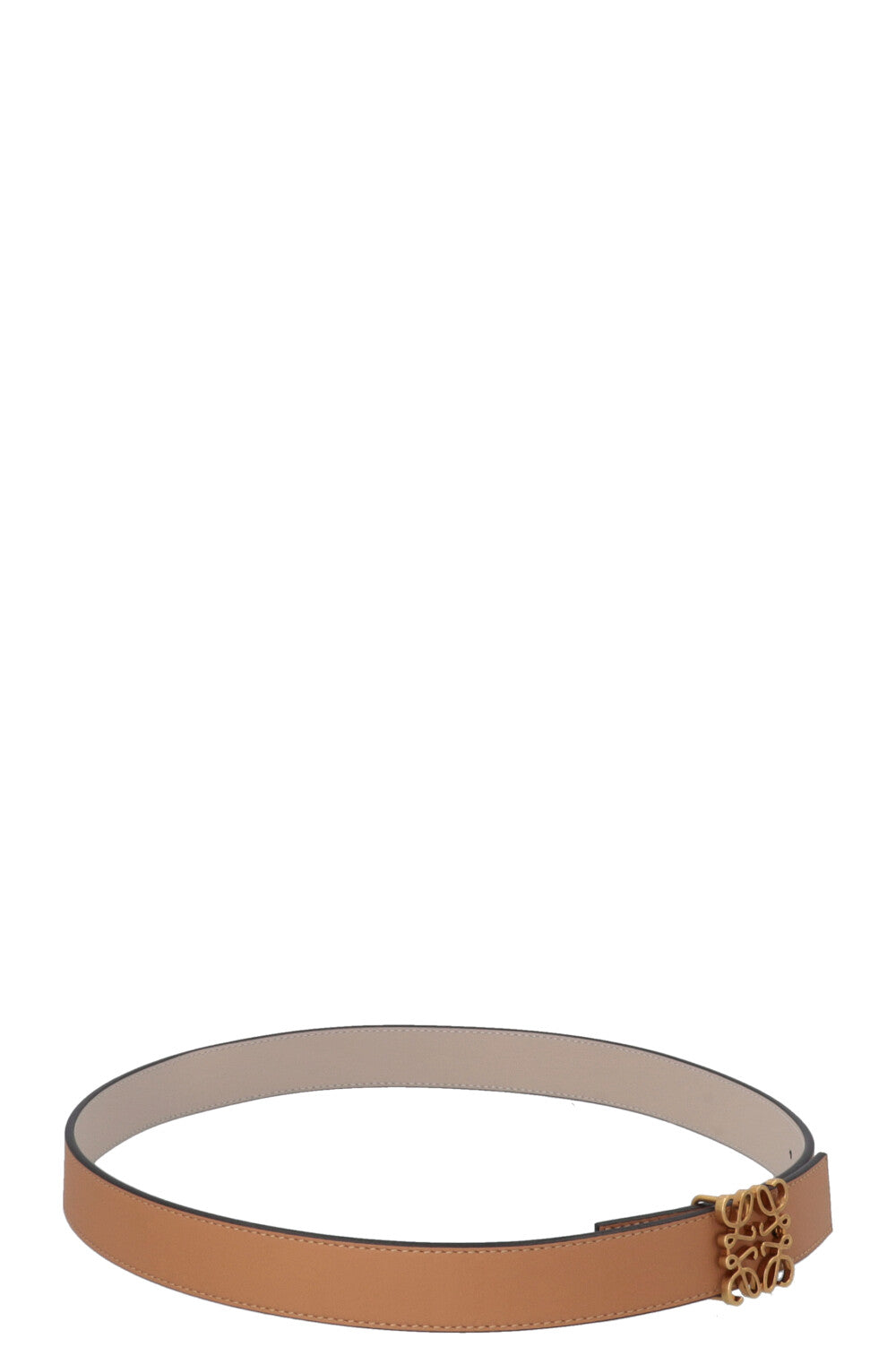 LOEWE Reversible Anagram Belt Brown