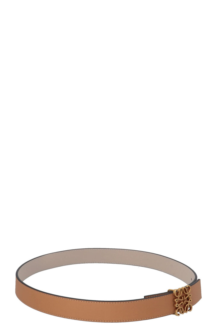 LOEWE Reversible Anagram Belt Brown