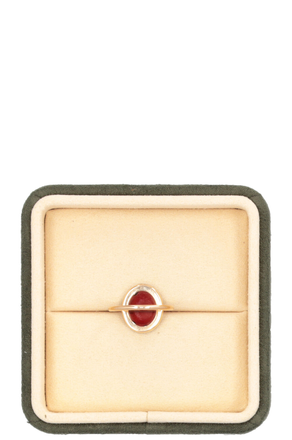 POMELLATO Colpo Di Fulmine Ring 18k Roségold Granat Sapphire