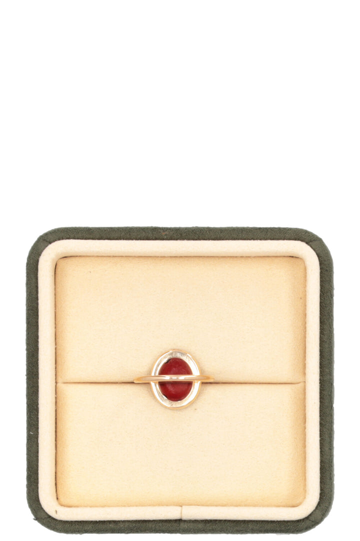 POMELLATO Colpo Di Fulmine Ring 18k Roségold Granat Sapphire