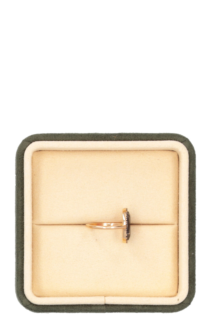 POMELLATO Colpo Di Fulmine Ring 18k Roségold Granat Sapphire