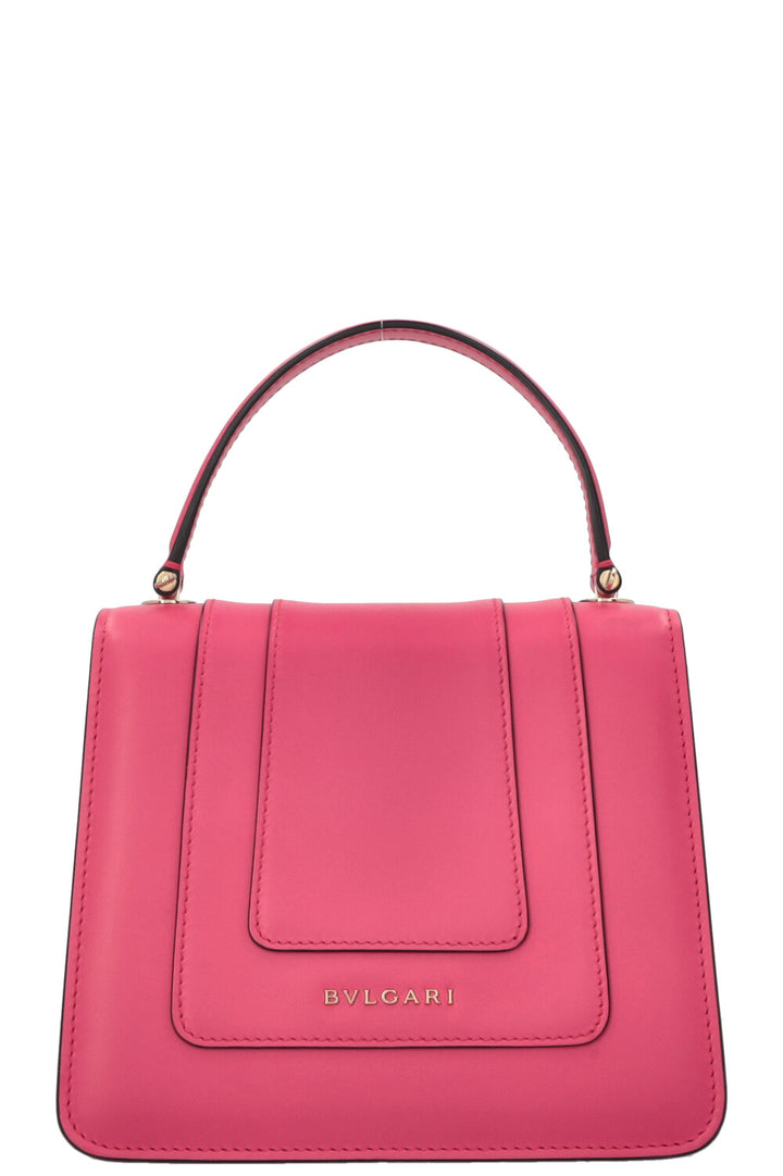 BVLGARI Serpenti Forever Top Handle Bag Pink