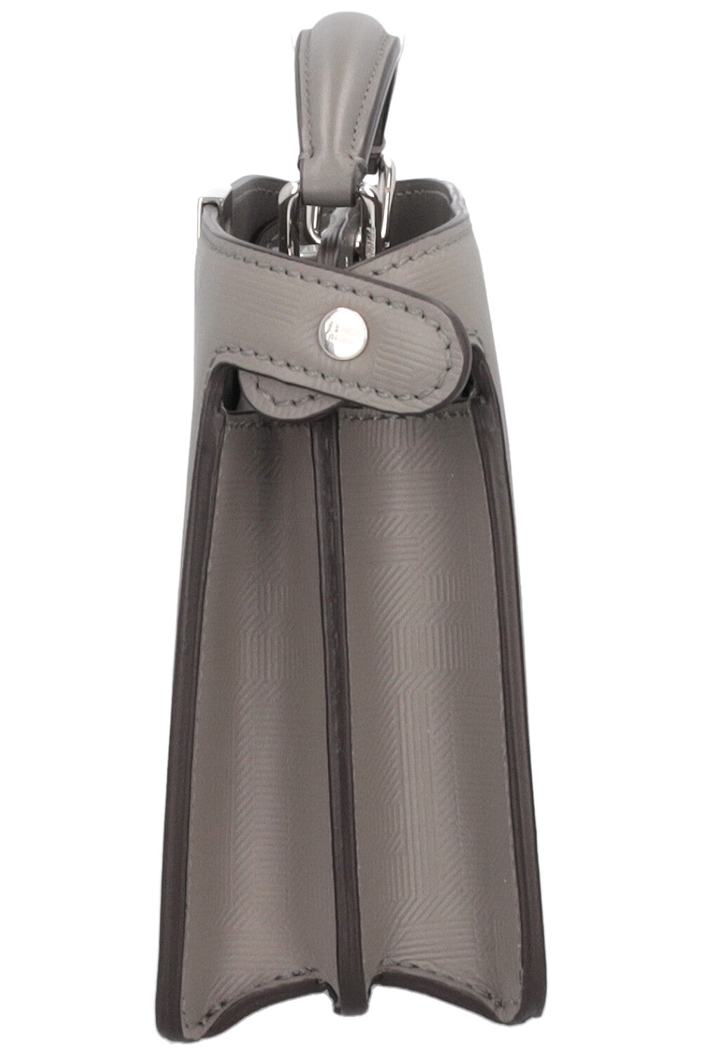 FENDI Peekaboo ISeeU X-Cross Bag Leather Grey