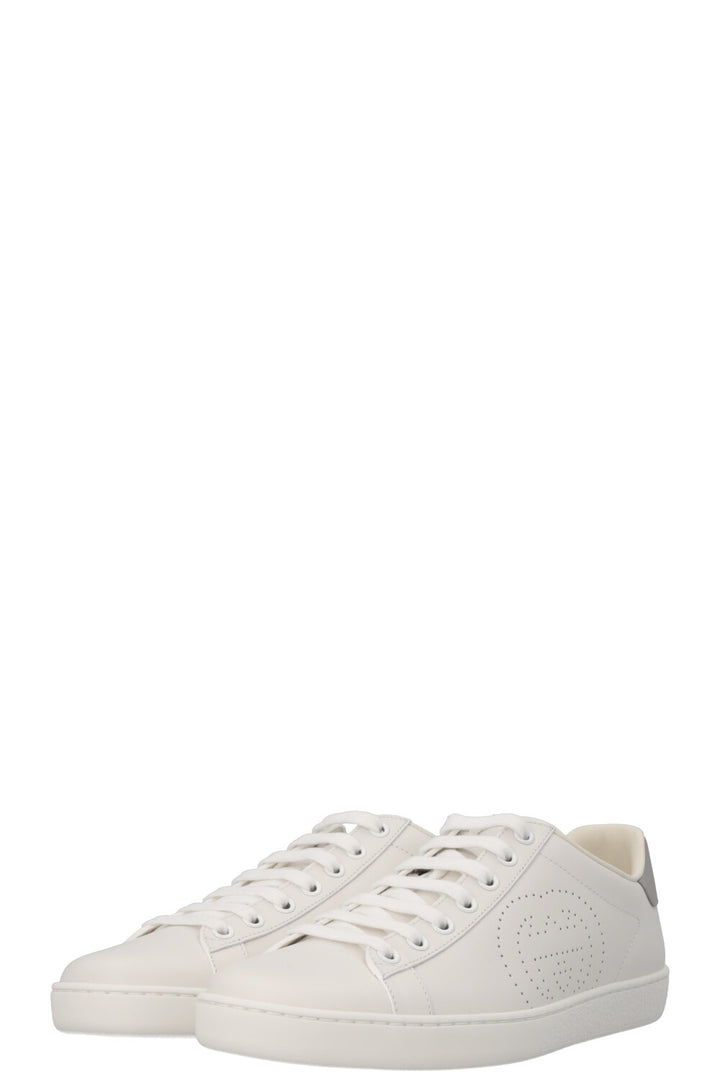 GUCCI Interlocking Low Top Sneaker White