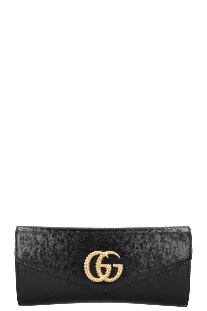 Pochette GUCCI Torchon GG Broadway noire