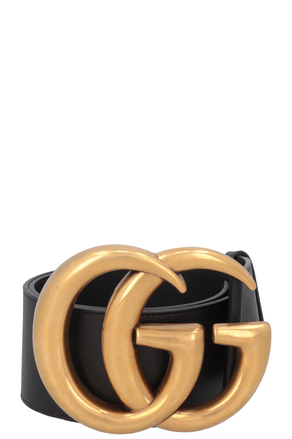 GUCCI Giant GG Marmont Waist Belt Black
