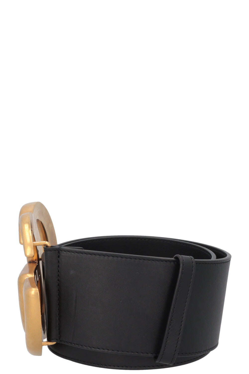 GUCCI Giant GG Marmont Waist Belt Black