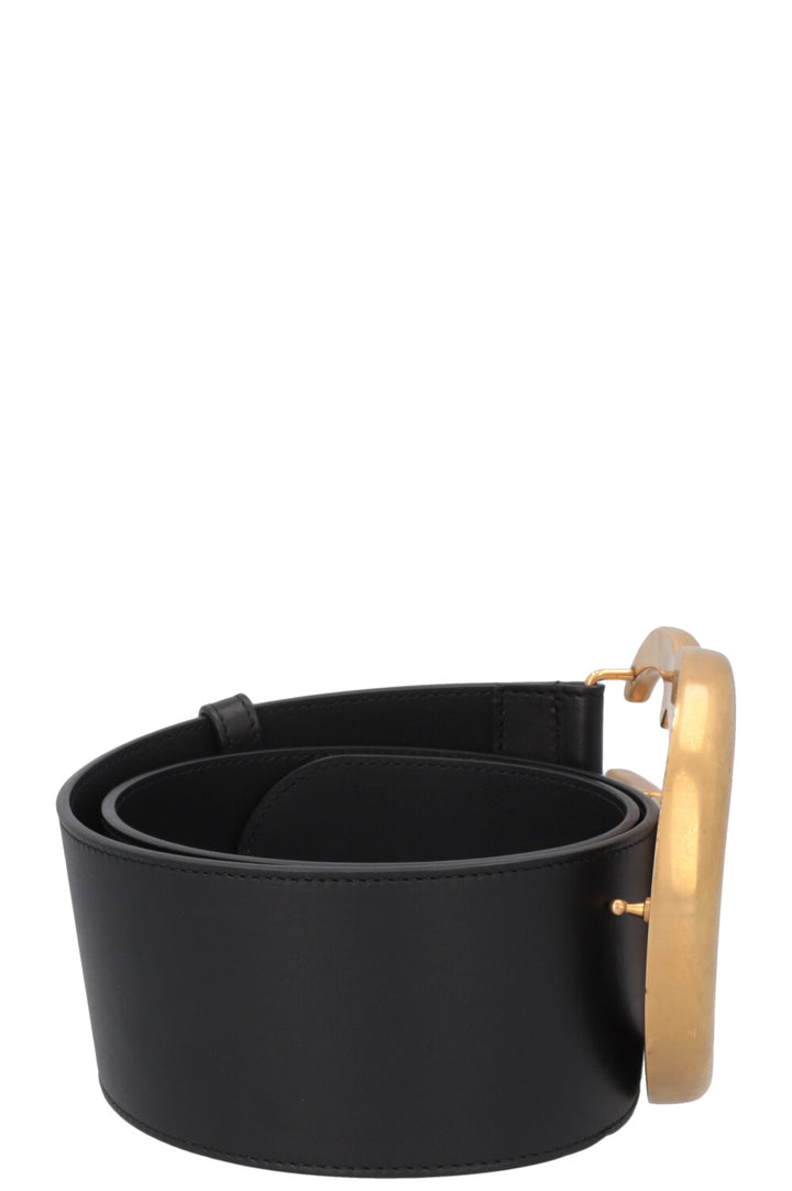 GUCCI Giant GG Marmont Waist Belt Black