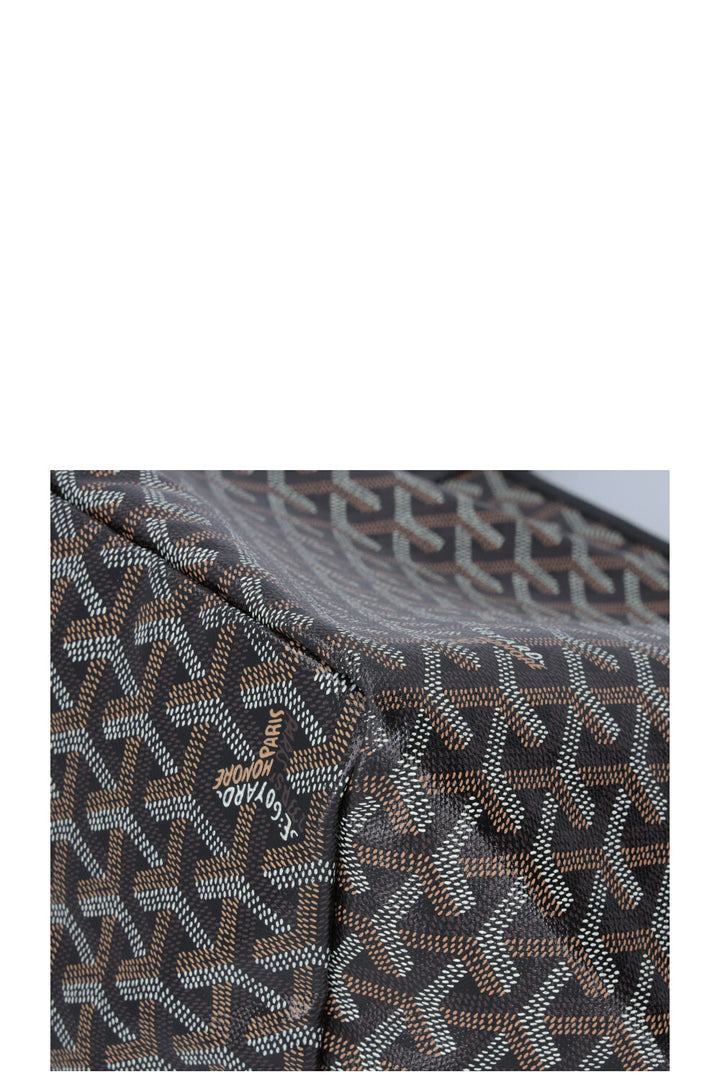 GOYARD Saint Louis GM Tote Bag Black