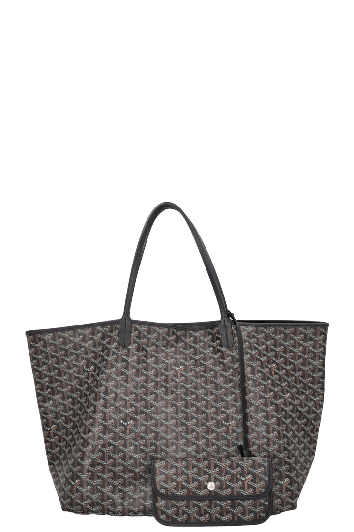 GOYARD Saint Louis GM Tote Bag Black