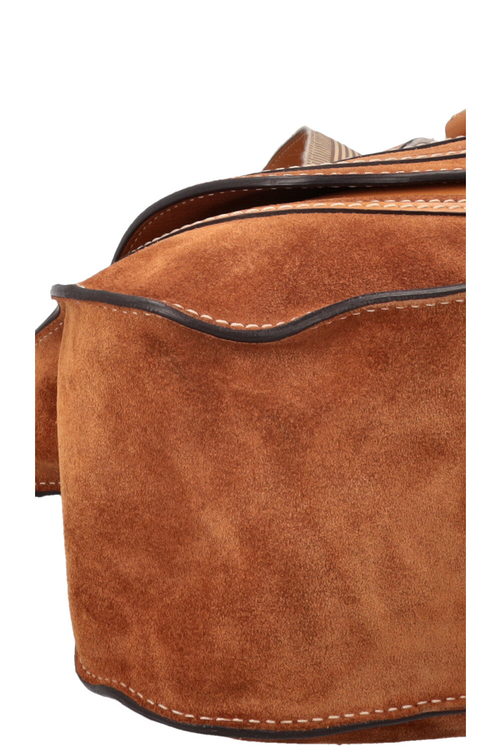 CHLOÉ Marcie Bag Suede Brown