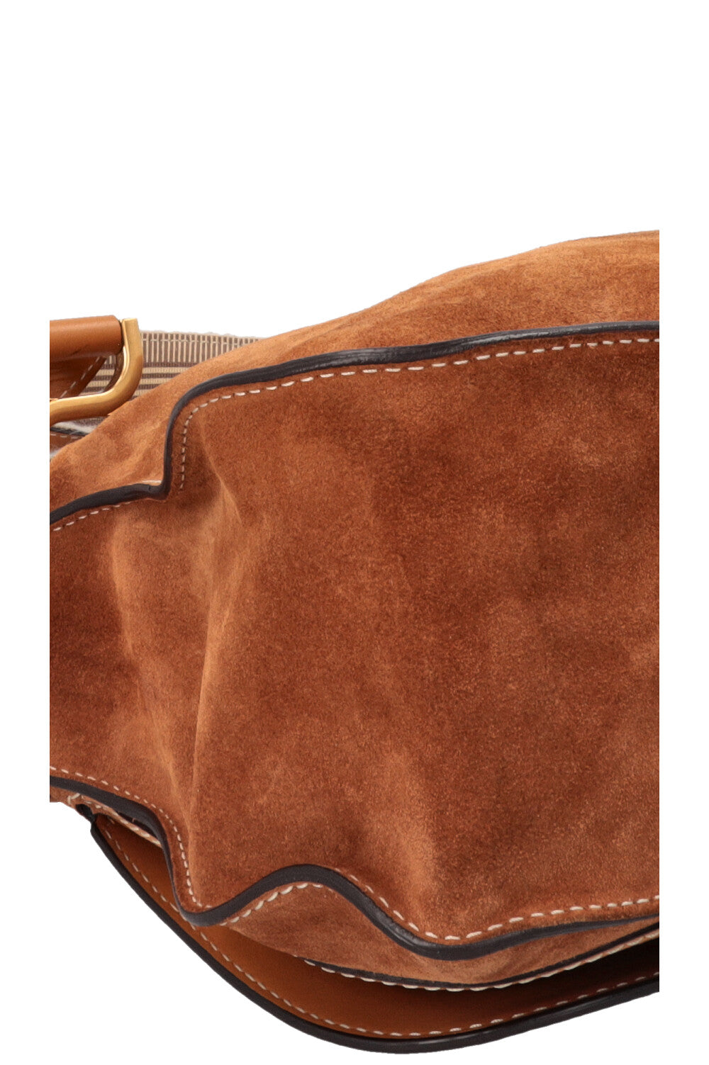 CHLOÉ Marcie Bag Suede Brown
