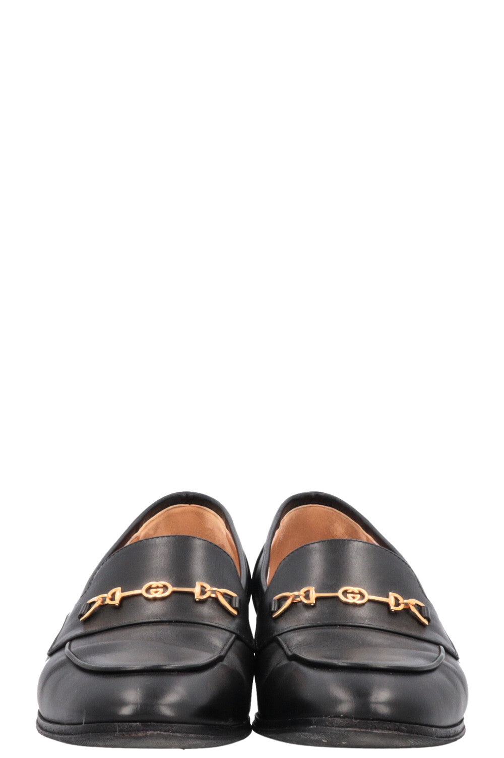 GUCCI GG Interlocking Loafers Black