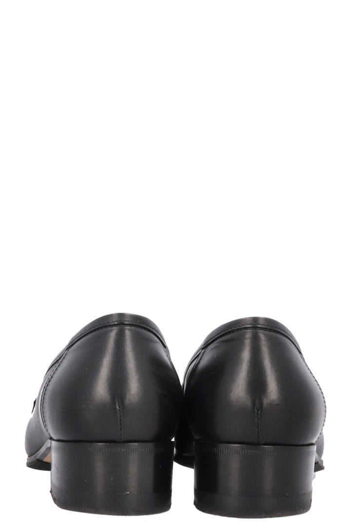 GUCCI GG Interlocking Loafers Black
