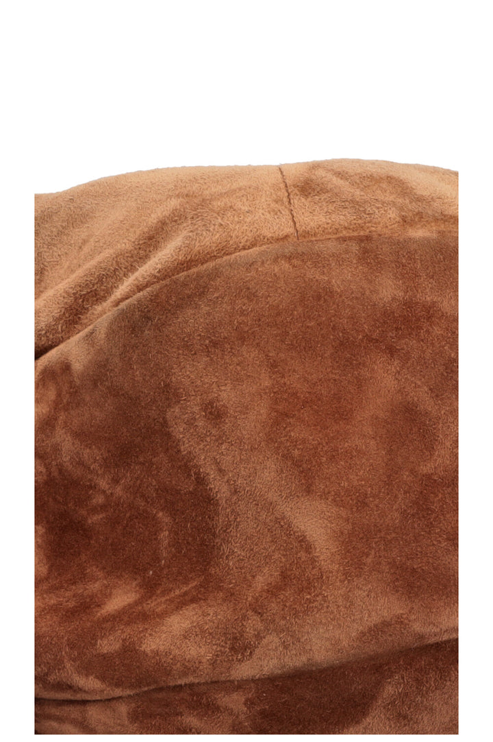SAINT LAURENT Large Jamie Bag Suede Cognac