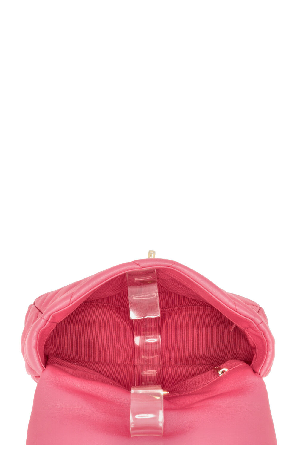 CHANEL 19 Small Bag Dark Pink