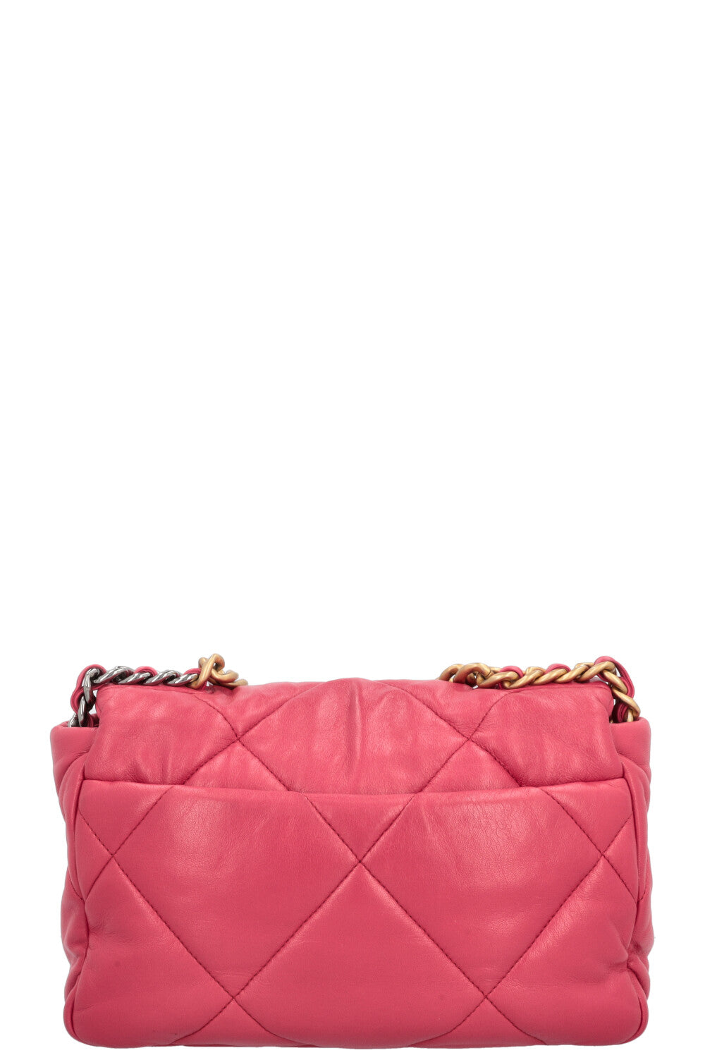 CHANEL 19 Small Bag Dark Pink