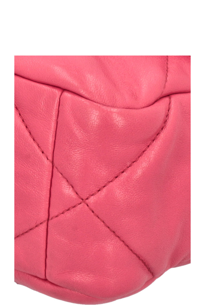 CHANEL 19 Small Bag Dark Pink