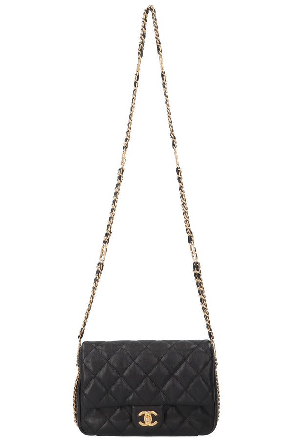 CHANEL CC You Bag Caviar Black
