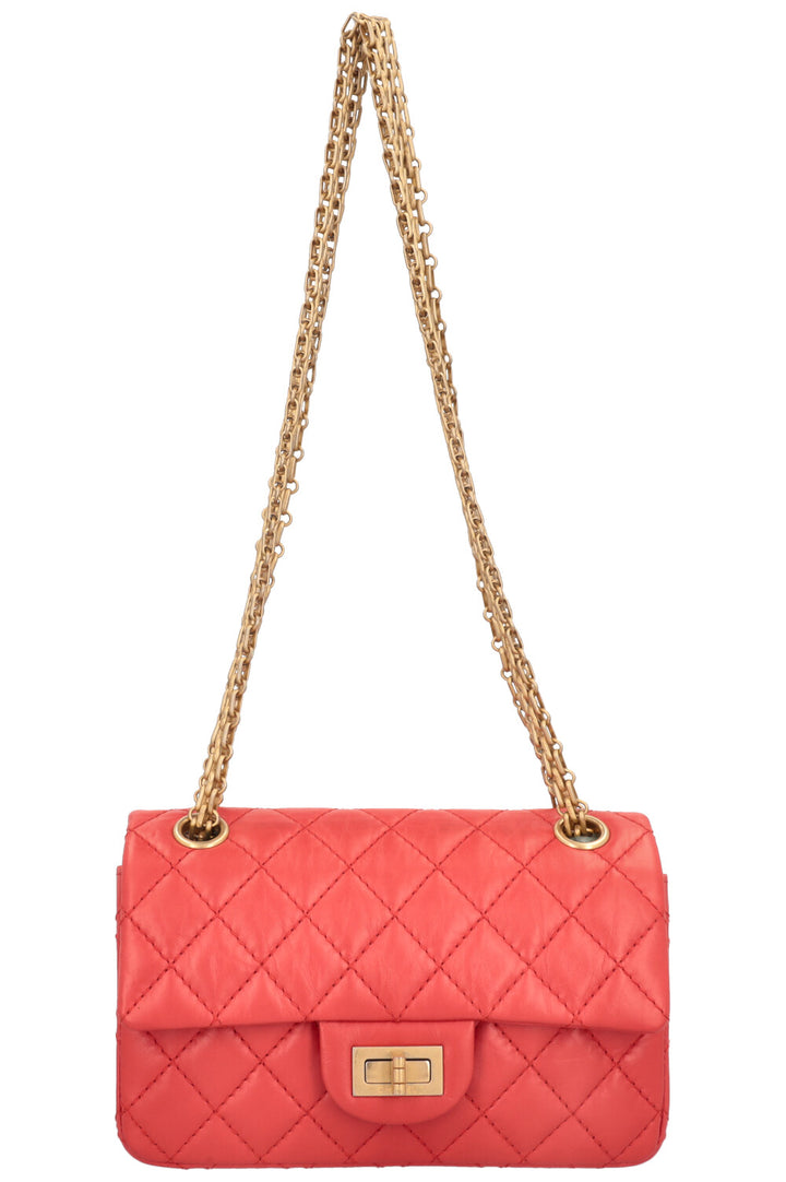 CHANEL 2.55 Mini Bag Coral