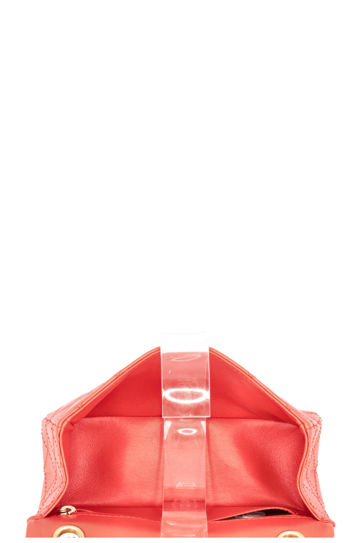 CHANEL 2.55 Mini Bag Coral