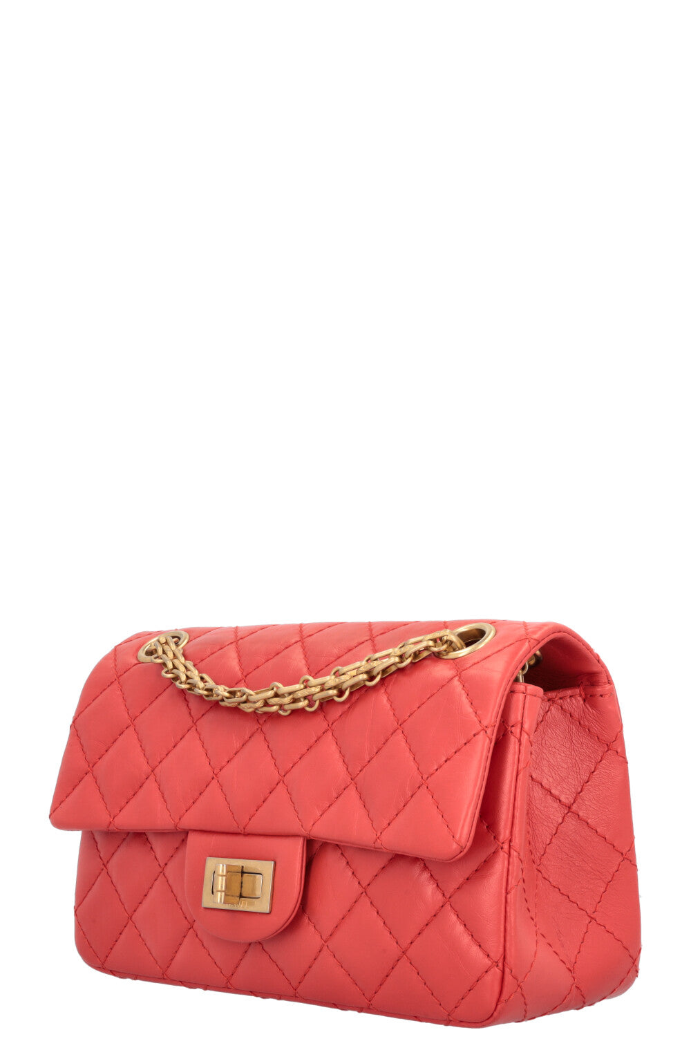 CHANEL 2.55 Mini Bag Coral