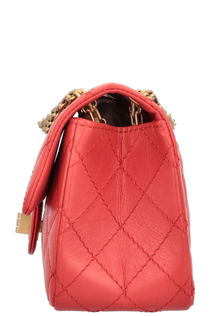 CHANEL 2.55 Mini Bag Coral