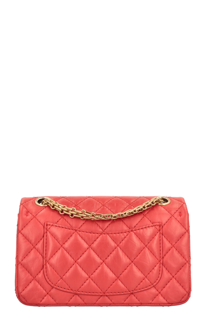 CHANEL 2.55 Mini Bag Coral