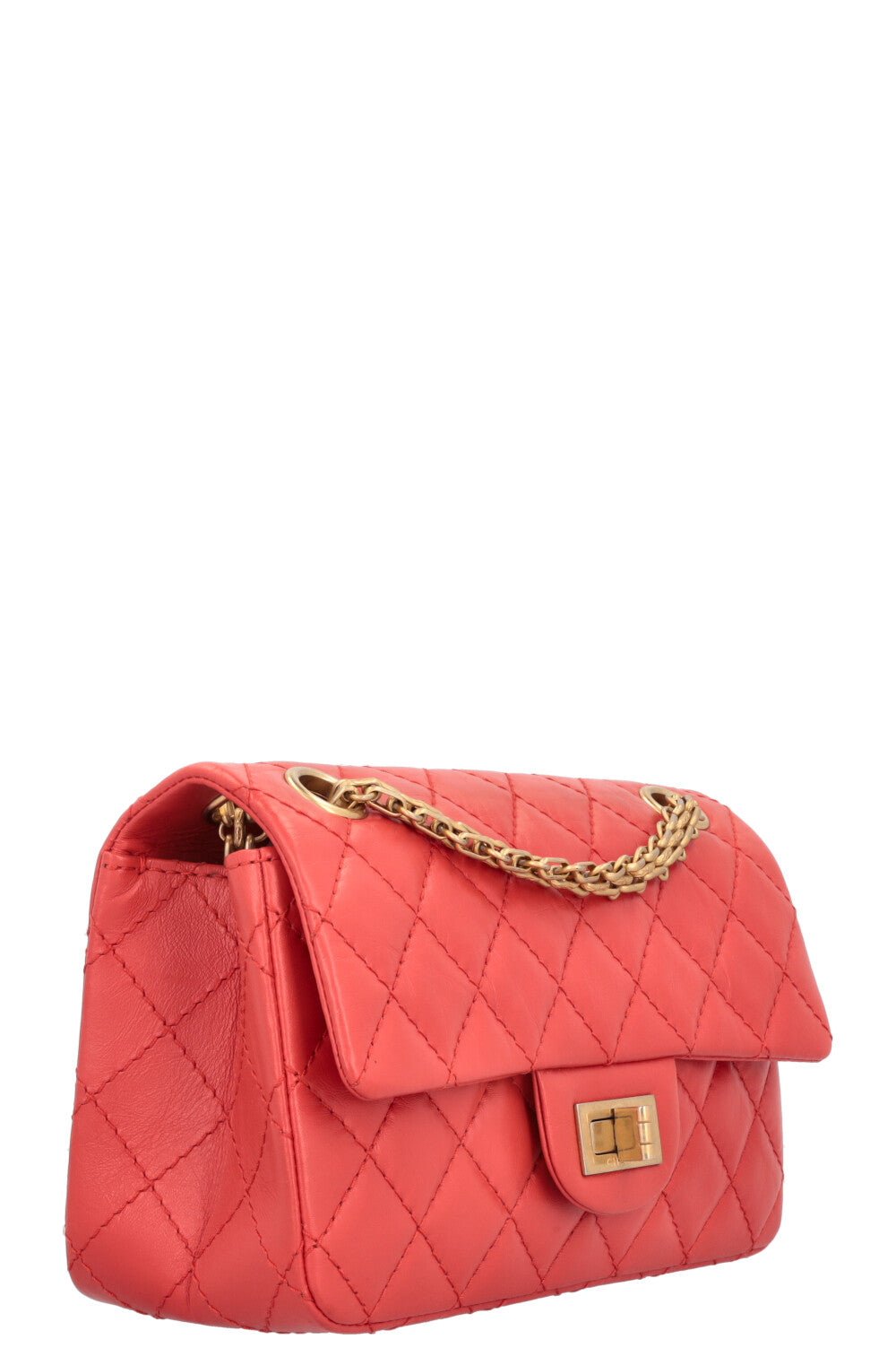 CHANEL 2.55 Mini Bag Coral