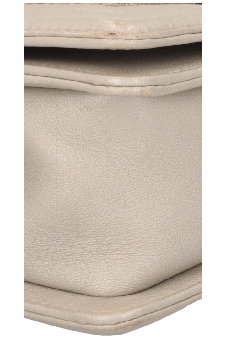 CHANEL Small Boy Bag Scales Gold
