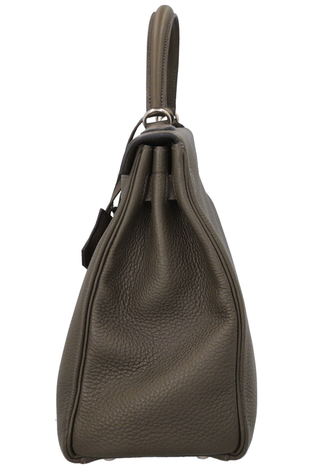 HERMÈS Kelly 32 Retourne Togo Vert de Gris