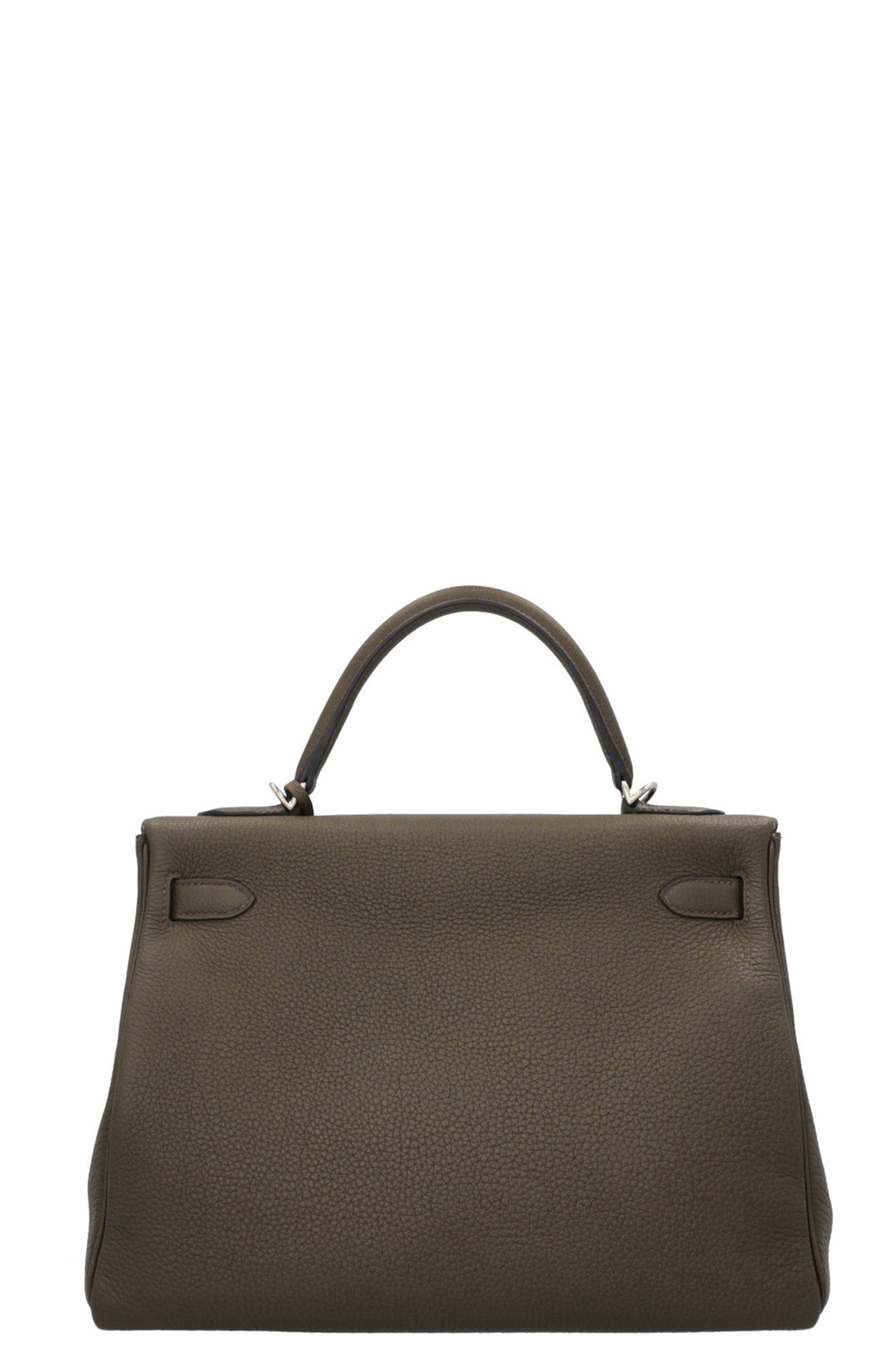 HERMÈS Kelly 32 Retourne Togo Vert de Gris
