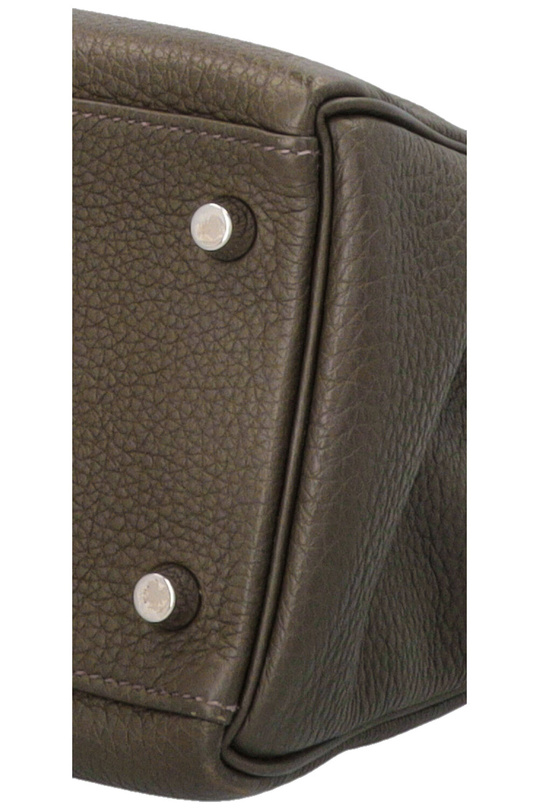 HERMÈS Kelly 32 Retourne Togo Vert de Gris