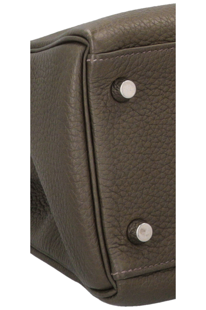 HERMÈS Kelly 32 Retourne Togo Vert de Gris