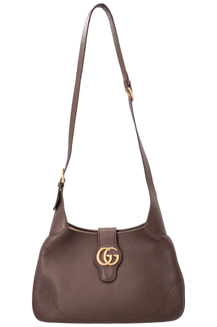 GUCCI Aphrodite Bag Leather Brown
