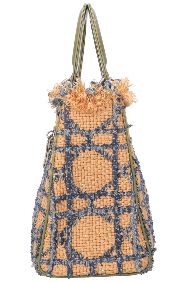 CHRISTIAN DIOR Lady Dior Medium Tweed