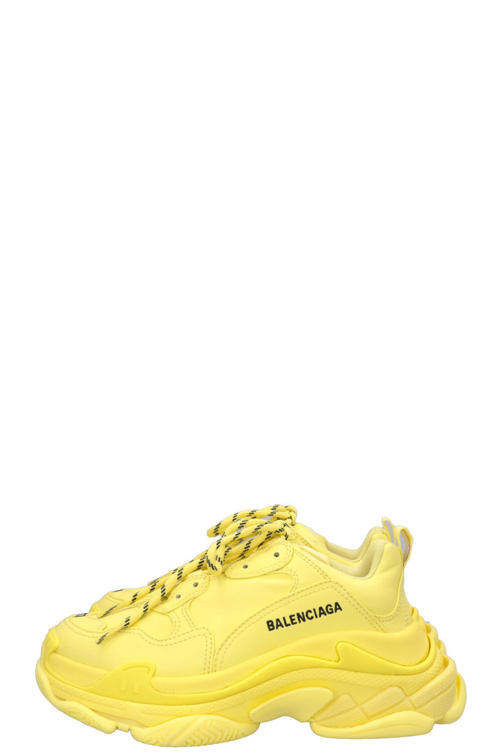 Baskets BALENCIAGA Triple S Jaune
