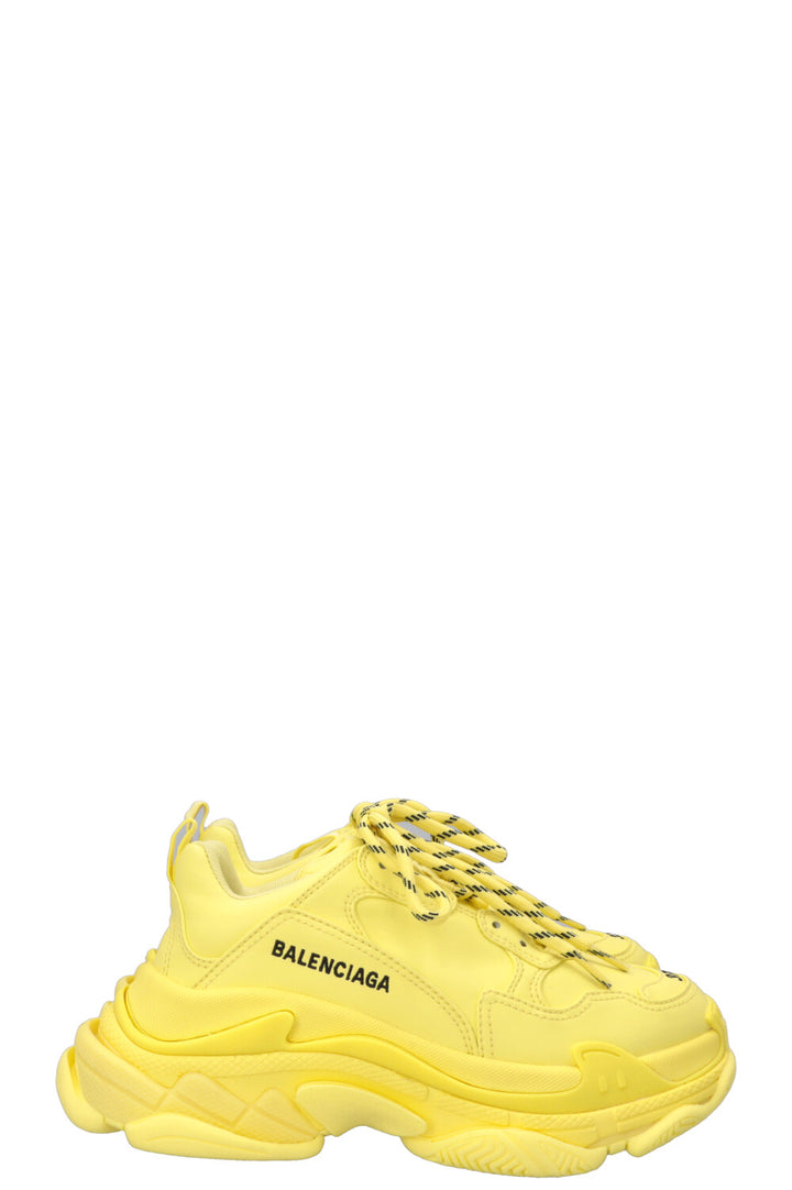 Baskets BALENCIAGA Triple S Jaune