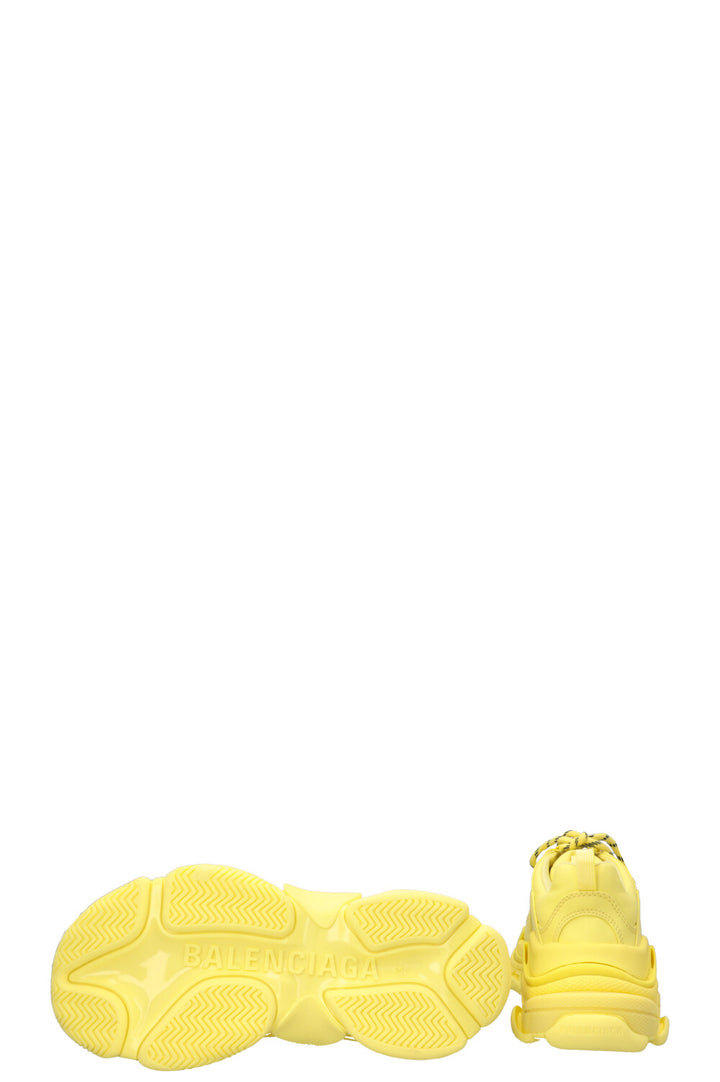 Baskets BALENCIAGA Triple S Jaune
