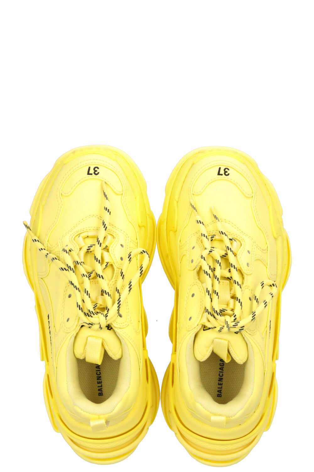 Baskets BALENCIAGA Triple S Jaune